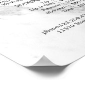 ヴィンテージ ビューティー サロン 料金表 ポスター (角)