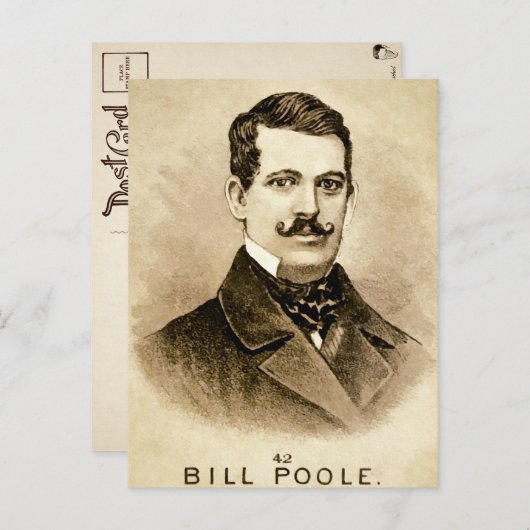 ヴィンテージ・ビル・ザ・バッチャー・ポストカード ポストカード (正面/裏面)