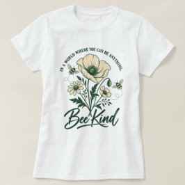 ヴィンテージ ビーと野花 Tシャツ