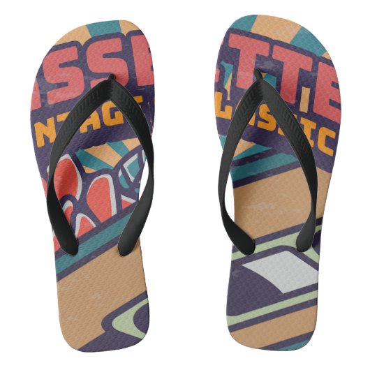 ヴィンテージ ビーチサンダル (フットベッド)