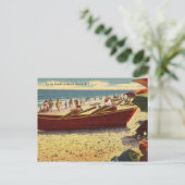 ヴィンテージ、ビーチヘブン、ニュージャージー ポストカード (スタンド正面)