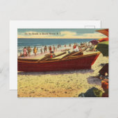 ヴィンテージ、ビーチヘブン、ニュージャージー ポストカード (正面/裏面)