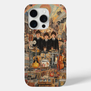 ヴィンテージ ビートルズ iPhone 15 PROケース