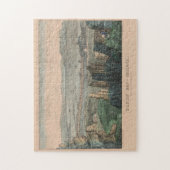 ヴィンテージ·ピクトリアル·マップ·オブ·ダブリン·ベイ·アイルランド（1907年） ジグソーパズル (縦)