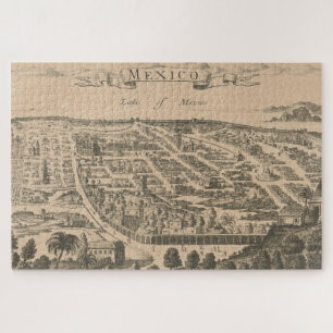 ヴィンテージ·ピクトリアル·マップ(1890年) ジグソーパズル