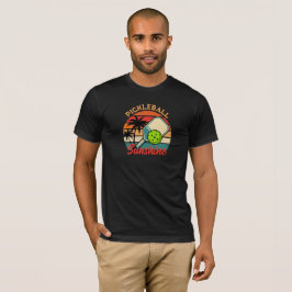 ヴィンテージ ピックルボール サンシャイン クラブ レトロ パドル Tシャツ