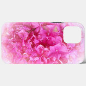 ヴィンテージ ピンク アジサイ の花 Case-Mate iPhoneケース (裏面 (横))