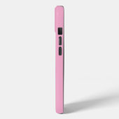 ヴィンテージ ピンク チェリーとリボン柄 iPhoneケース Case-Mate iPhoneケース (裏面 / 左)
