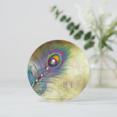 ヴィンテージ・ピーコックの結婚式メニュー メニュー (スタンド正面)