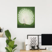 ヴィンテージ・ピーコックレトロ 日本の ポスター (ホームオフィス)