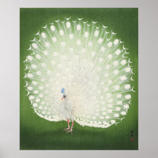 ヴィンテージ・ピーコックレトロ 日本の ポスター
