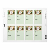 ヴィンテージ ピース オン アース ギフト タグ (フルシート)