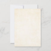 ヴィンテージ・ピーターザラビットジェンダーが男の子を明かす サンキューカード (裏面)