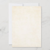 ヴィンテージ ピーターザラビット 性別発表 ヒーオアシー 招待状 (裏面)