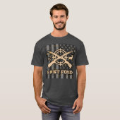 ヴィンテージ ファストフード狩り Tシャツ (正面フル)