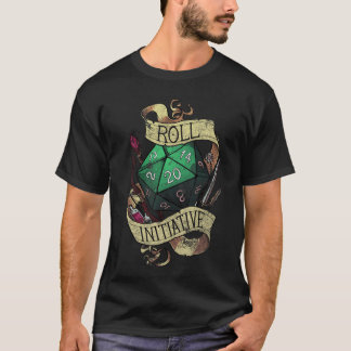 ヴィンテージ ファニーエイク・イニシアチブ ロール レトロゲーム Tシャツ