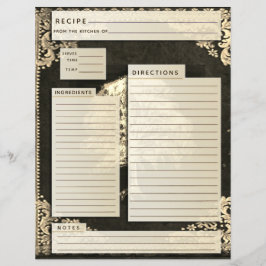 ヴィンテージ ファミリーレシピ 挿入ページ