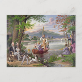 ヴィンテージ・ファミ絵画リー ポストカード