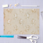 ヴィンテージ ファンタジー マーメイド デコパージュ 薄葉紙 (クラフト)