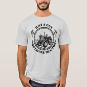 ヴィンテージ ファーミング グラフィック Tシャツ (正面)