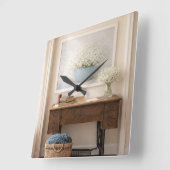 ヴィンテージ ファームハウス コテージコア ラスティック クロック (傾斜)