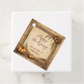 ヴィンテージ ファームハウス パンプキン サンクスギビング ベーキング フェイバータグ (インサイチュ)