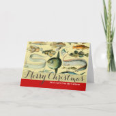 ヴィンテージ フィッシュ サイエンティフィック フィッシング アート シーズンカード (正面)