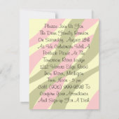 ヴィンテージ フィッシング ファミリー リユニオン ご招待状 招待状 (裏面)