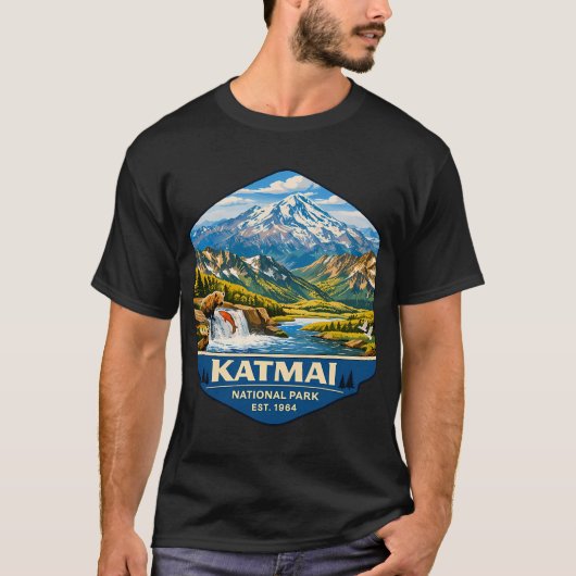 ヴィンテージ フィッシング ルアー Tシャツ (正面)