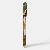 ヴィンテージ フィッシング、少年と彼の子犬と虫たち Case-Mate iPhoneケース (裏面 / 右)