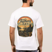 ヴィンテージ フィッシング 父の日 Tシャツ (裏面)