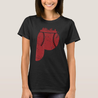 ヴィンテージ フィリー ベースボール ラバー ベースボール ファンズ_1 Tシャツ