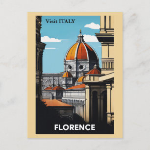 ヴィンテージ フィレンツェ イタリア 大聖堂 旅行 ポストカード