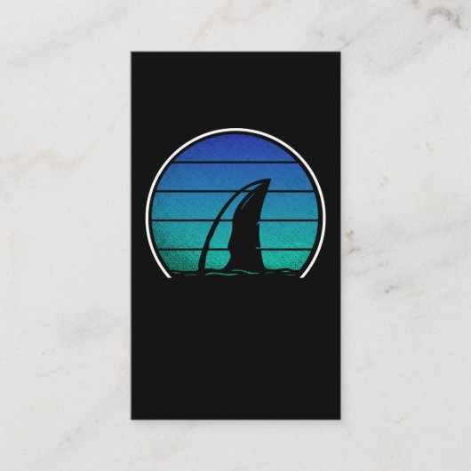 ヴィンテージ・フィン・シャーク・ラブ 名刺 (正面)