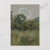 ヴィンテージ・フィールド、インスパイアファインアートの詳細 エンクロージャーカード (裏面)