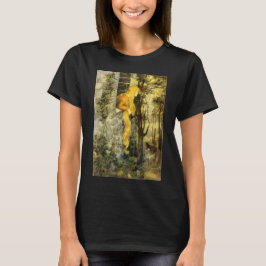 ヴィンテージ フェアリーテイル ラプンツェルの長い金髪 Tシャツ