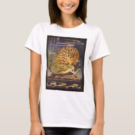 ヴィンテージ フェアリーテイル リトルマーメイド イン オーシャンコーラル Tシャツ