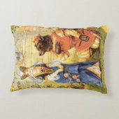 ヴィンテージ・フェアリーテイル、美女と野獣 アクセントクッション (裏面)