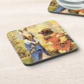 ヴィンテージ・フェアリーテイル、美女と野獣 コースター (左側)