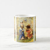 ヴィンテージ・フェアリーテイル、美女と野獣 コーヒーマグカップ (中央)