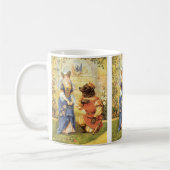 ヴィンテージ・フェアリーテイル、美女と野獣 コーヒーマグカップ (左)