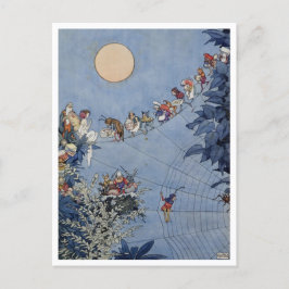 ヴィンテージ フェアリー アート ウィリアム ヒース ロビンソン ポストカード