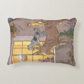 ヴィンテージ・フェアリー・テイル、ブレーメンの町音楽家、ハウマン アクセントクッション (裏面)