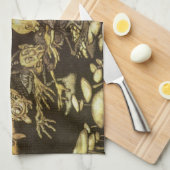 ヴィンテージ フェアリー テイル、ラッカムによる労働者グループ キッチンタオル (四つ折り)