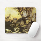ヴィンテージ フェアリー テイル、ラッカムによる労働者一団 マウスパッド (マウス)