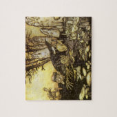 ヴィンテージ・フェアリー・テイル、ラッカムの労働者たち ジグソーパズル (縦)