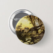 ヴィンテージ・フェアリー・テイル、ラッカムの労働者たち 缶バッジ (正面&裏面)