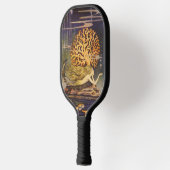 ヴィンテージ・フェアリー・テイル、リトル・マーメイドの海の珊瑚 ピックルボールラケット (左)
