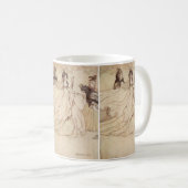 ヴィンテージ·フェアリー·テーブルズ、シンデレラ、アーサー·ラッカム コーヒーマグカップ (正面右)