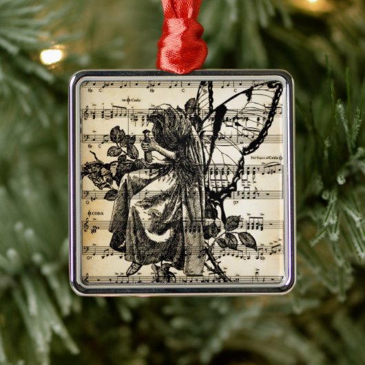 ヴィンテージ・フェアリー&ミュージック メタルオーナメント (ツリー)